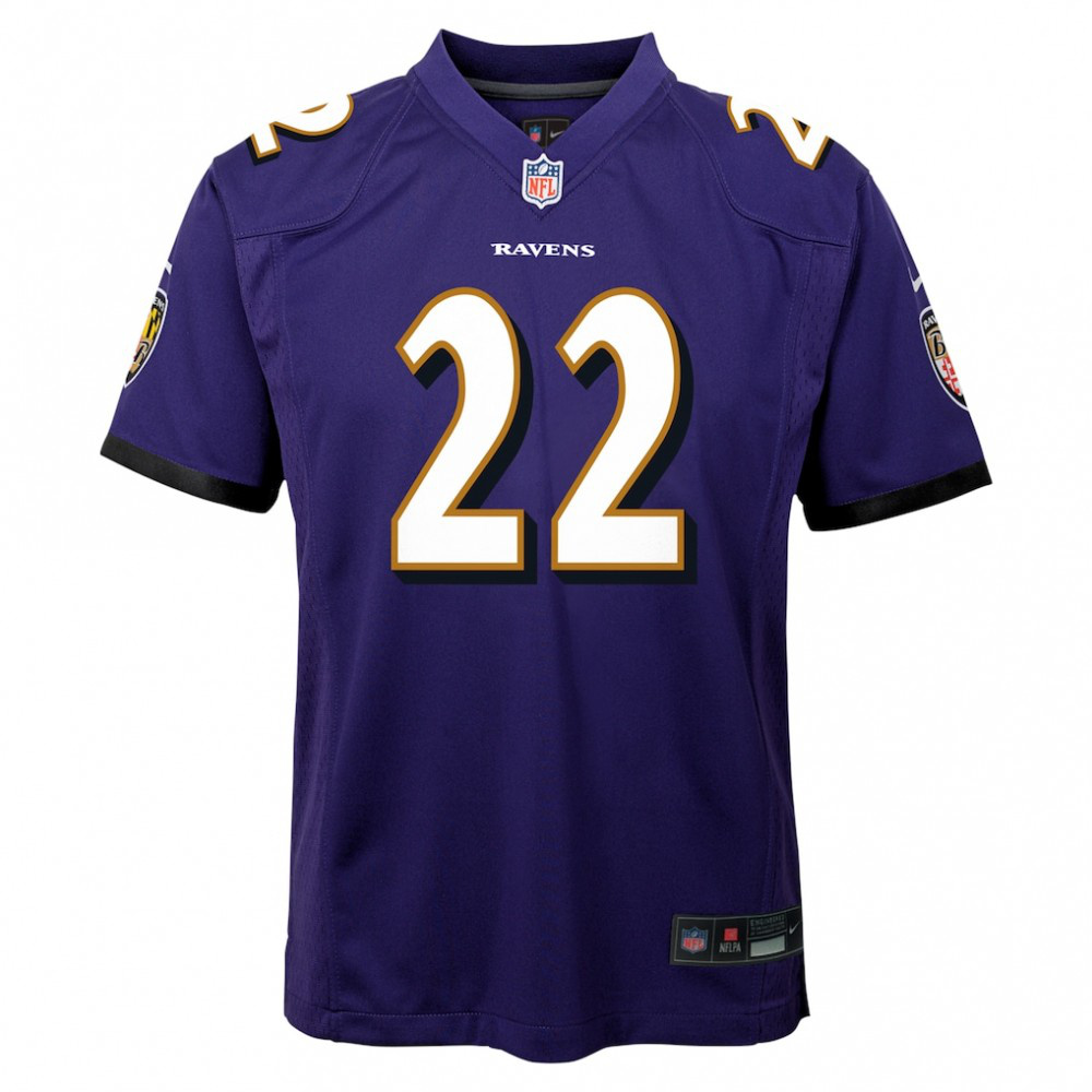 Derrick Henry Baltimore Ravens Nike Youth Game Jersey - Purple-Profan Arena